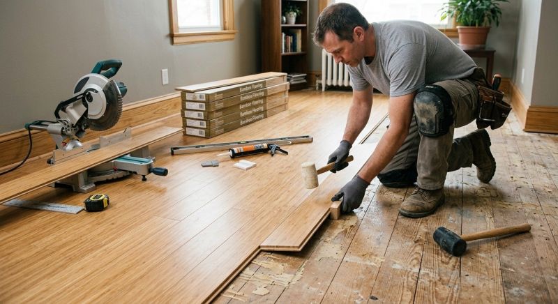 Bamboo Flooring Installation in Fauquier County, VA