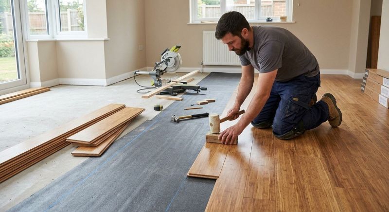 Bamboo Flooring Installation in Fauquier County, VA