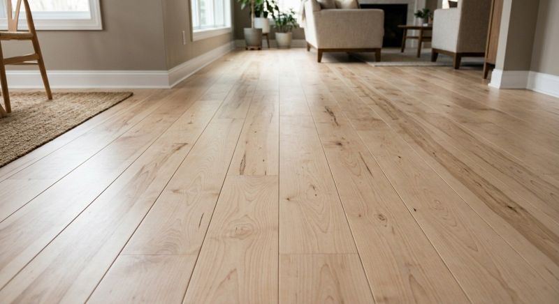 Birch Floor Installation in Fauquier County, VA