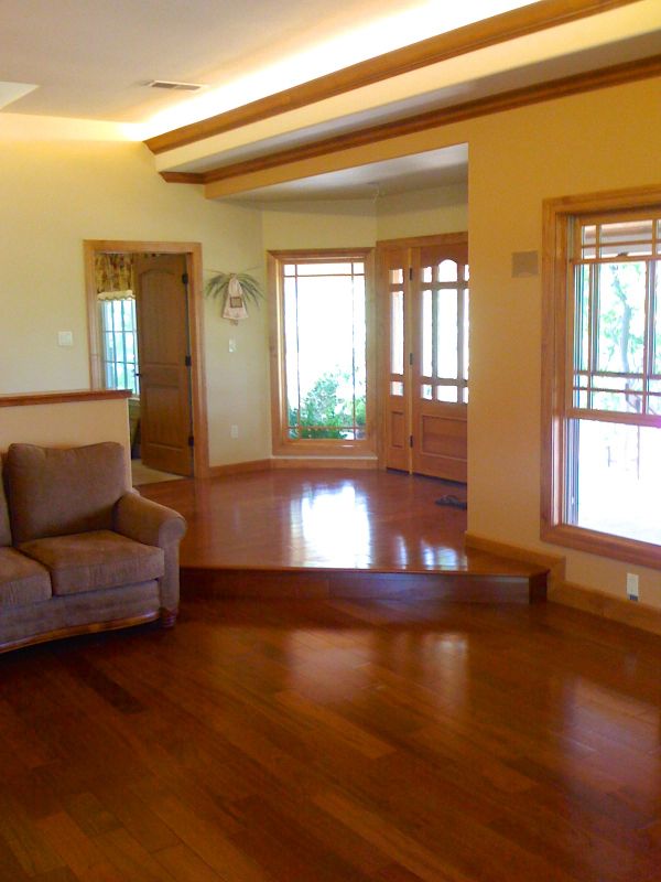 Cherry Floor Installation in Marshall, VA