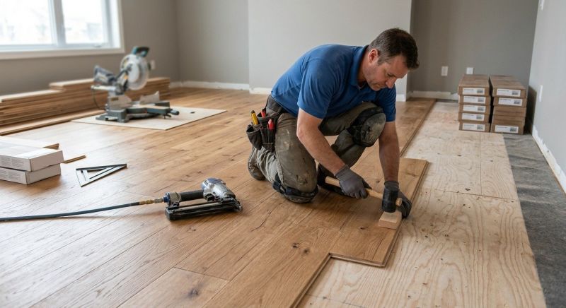 Finished Floor Installation in Fauquier County, VA