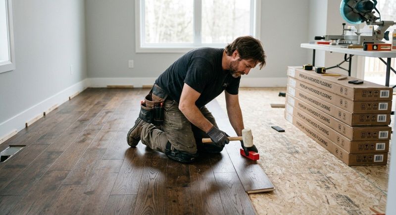 Hardwood Floor Installation in Clifton, VA