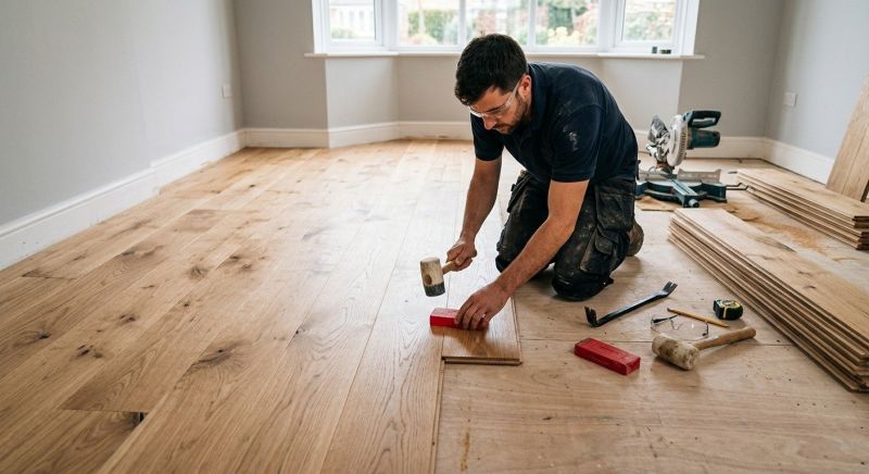 Hardwood Floor Installation in Marshall, VA