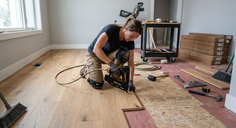 Hardwood Floor Installation in Middleburg, VA