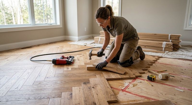 Hardwood Floor Installation in Stafford County, VA