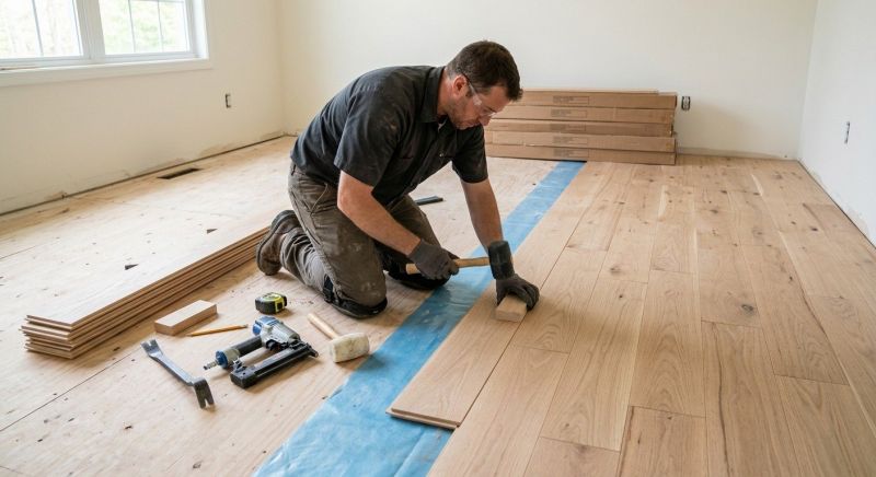 Hardwood Floor Installation in Stafford, VA