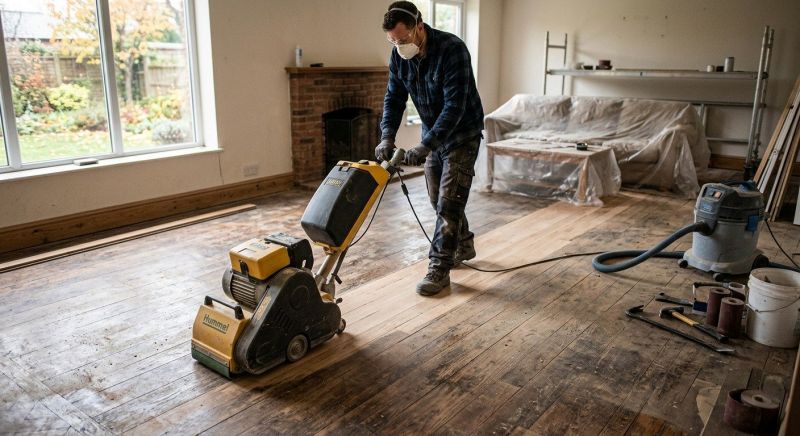 Hardwood Floor Renovation in Fauquier County, VA