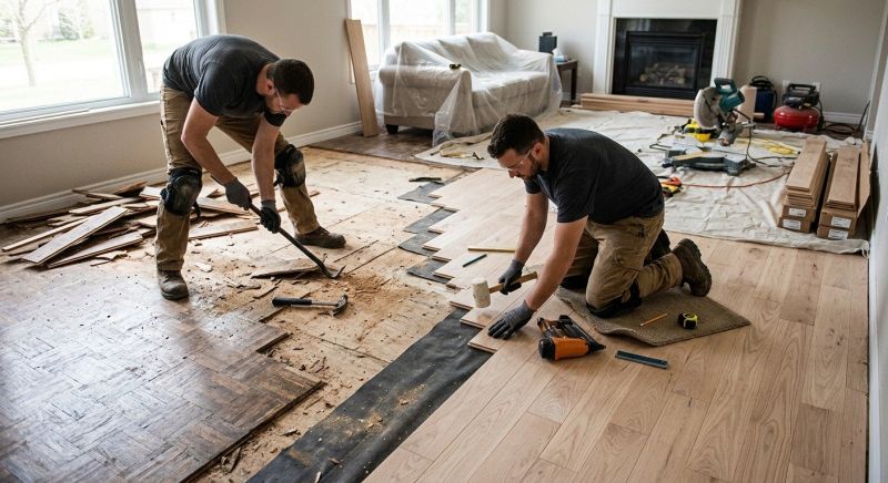 Hardwood Replacement in Stafford, VA