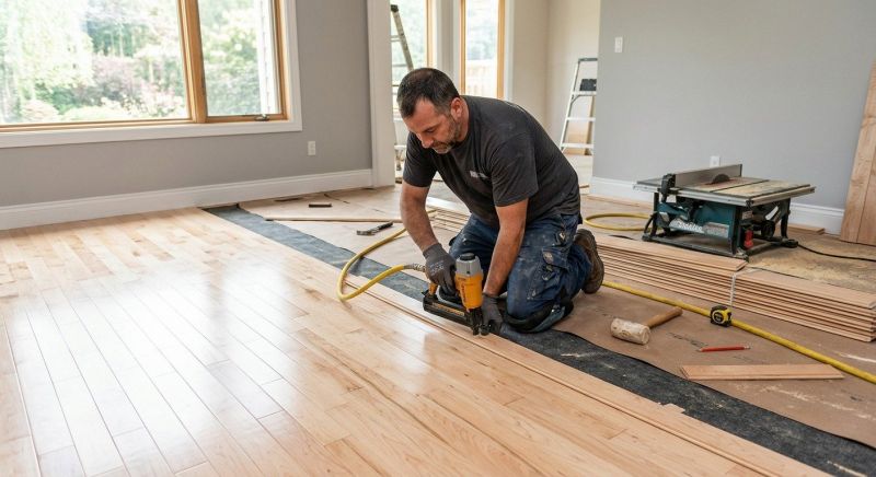 Maple Flooring Installation in Culpeper, VA