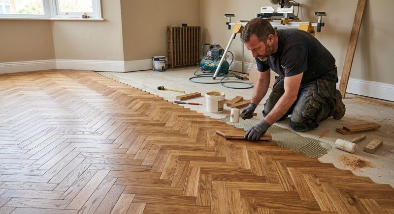 Parquet Flooring Installation in Fauquier County, VA