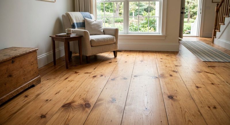 Pine Floor Installation in Fauquier County, VA