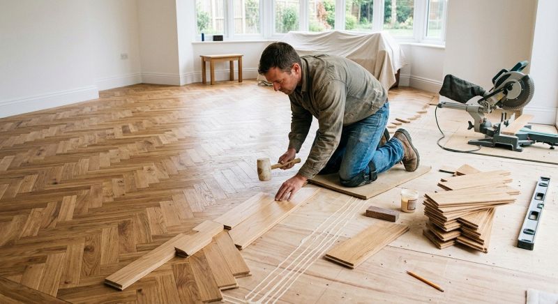 Plank Floor Installation in Fauquier County, VA