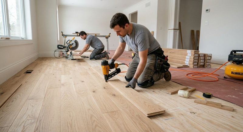 Wood Floor Replacement in Catlett, VA