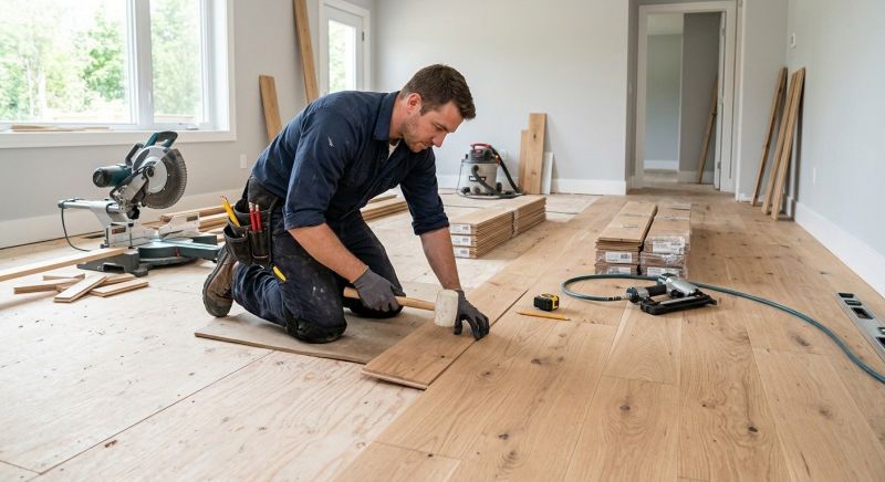 Wood Flooring Installation in Brandy Station, VA